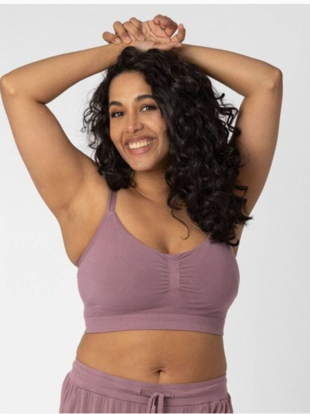 Kindred Bravely - Nursing Bra Hands-Free Pumping Mauve